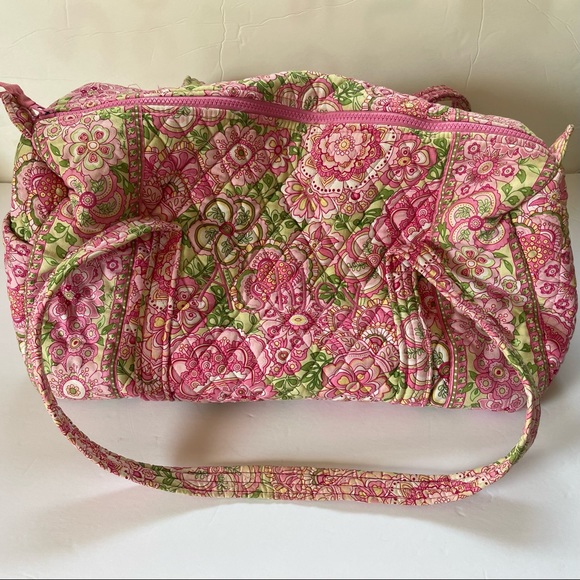 Vera Bradley Handbags - Vera Bradley Large Weekender Bag Petal Pink